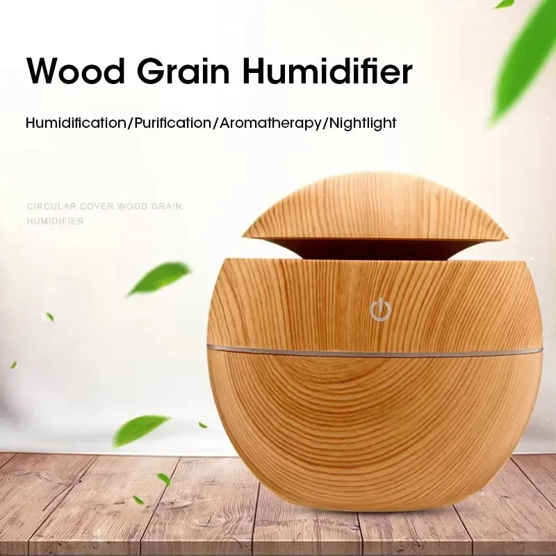 Mini Portable Air Humidifier USB Rechargeable Essential Oil Diffuser Bottle Free Adjustable Quiet for Bedroom Office Car