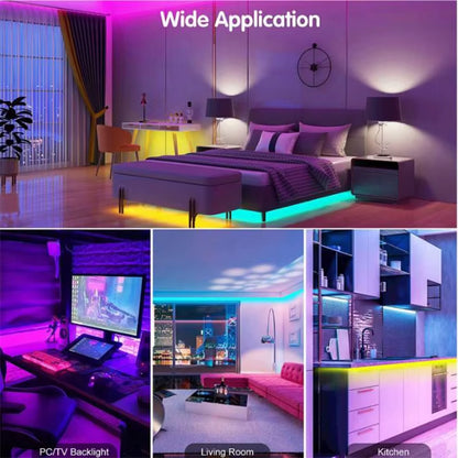 Tape Bluetooth USB LED Strip Light SMD5050 5V RGB Lights Flexible LED Lamp Tape Ribbon RGB Self-Adhesive TV Desktop Diode