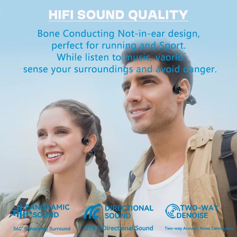 Upgrade X7 Bone Conduction Wireless Headphones Bluetooth 5.4 32GB MP3 Player IPX8 Waterproof Swimming Sports HIFI Music Headsets