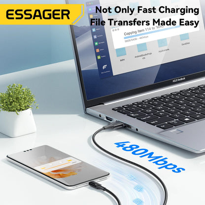 100W 7A USB Type C Fast Charger Cable 3 in 1 Fast Charging Cable for Iphone 15 14 13 12 Promax Samsung Xiaomi Macbook