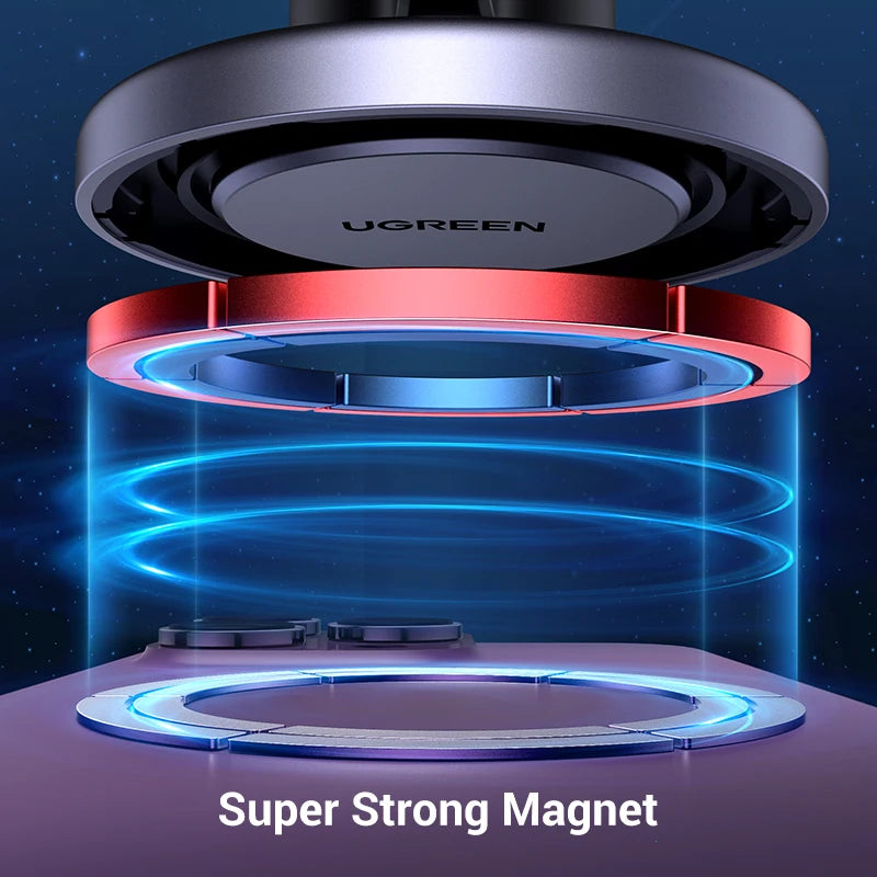 UGREEN Magnetic Car Phone Holder Air Vent Car Phone Stand for Magsafe Iphone 15 14 13 Promax Xiaomi Samsung Strong Magnet Holder