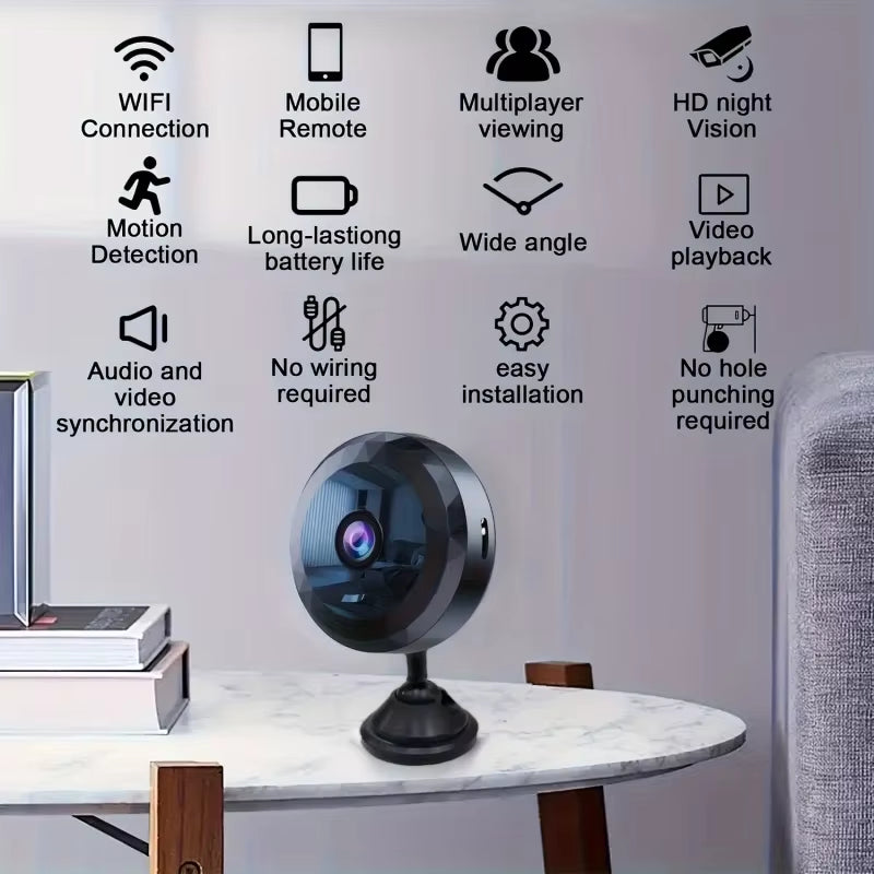 A11 Wireless Camera Mini Wifi Monitoring 1080P HD Video Security Camera Rechargeable Battery Motion Detection Camera