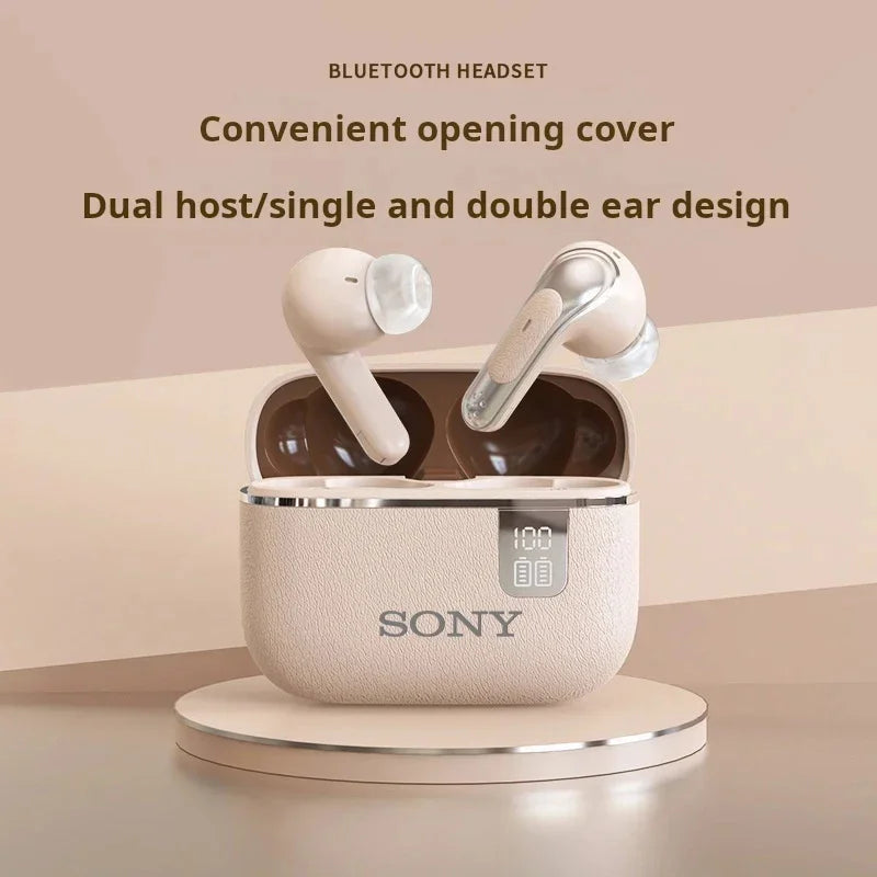 Original SOY NE Bluetooth Earphones TWS HIFI Mic Headset Wireless Earbuds Sports Headphones LED Display Gaming Accessories