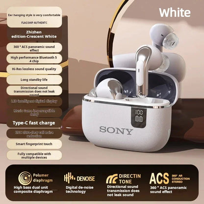 Original SOY NE Bluetooth Earphones TWS HIFI Mic Headset Wireless Earbuds Sports Headphones LED Display Gaming Accessories